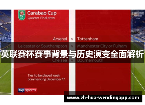 英联赛杯赛事背景与历史演变全面解析